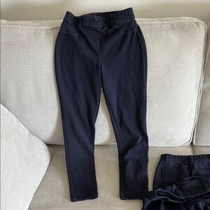 Izod Girls Dark Navy Stretch Casual Pants